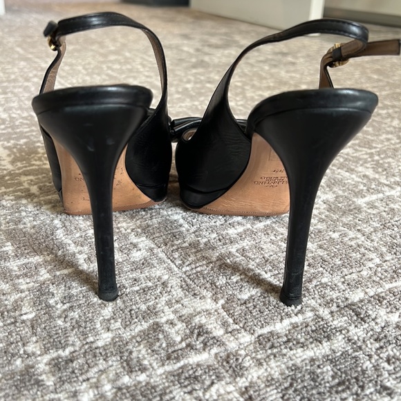 Valentino Black Slingback Pump Size 39 - Picture 3 of 5
